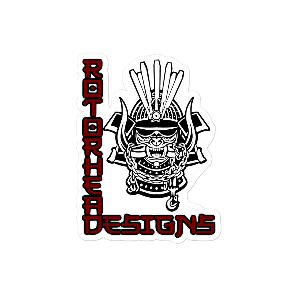 RHD Samurai Sticker