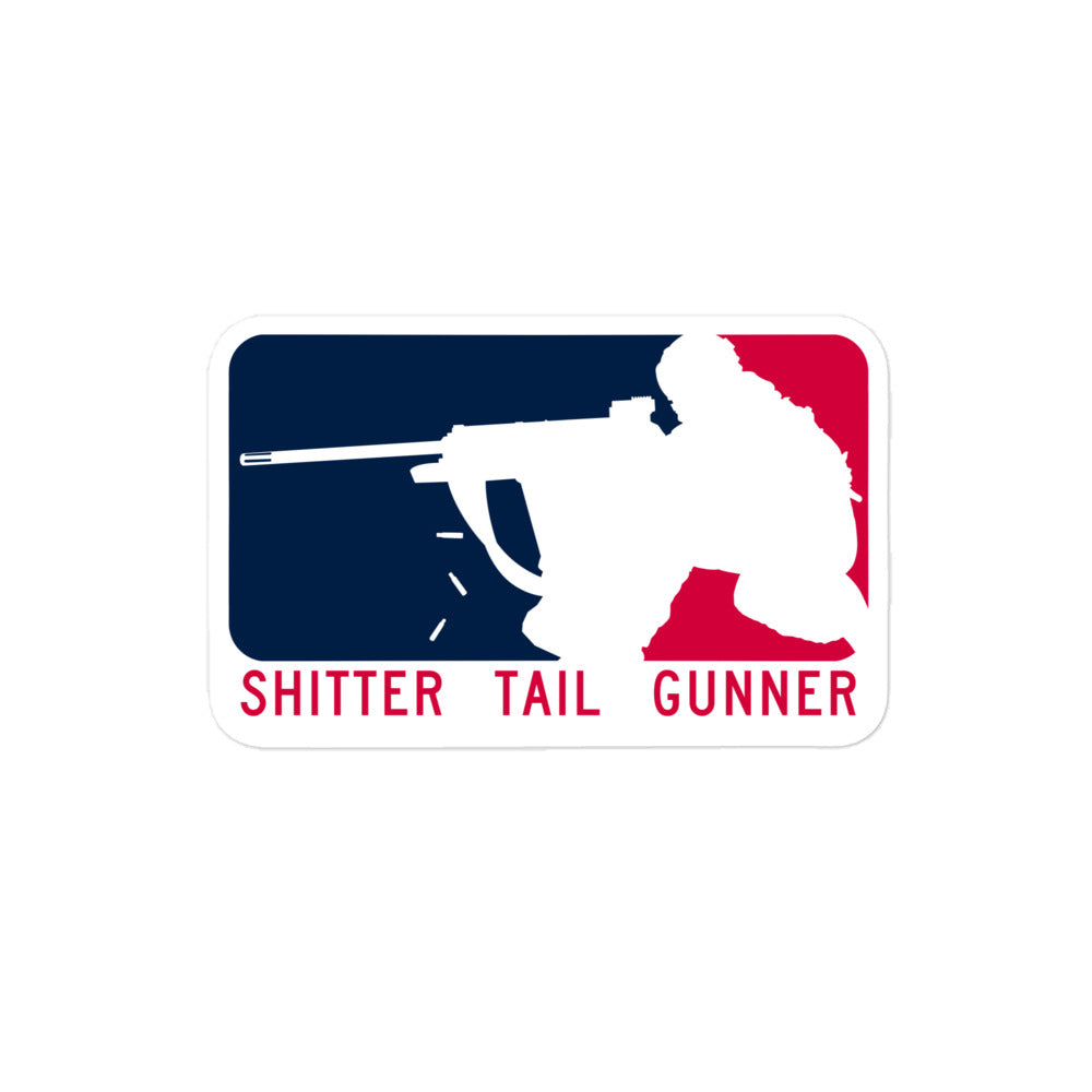 Shitter Tail Gunner Sticker