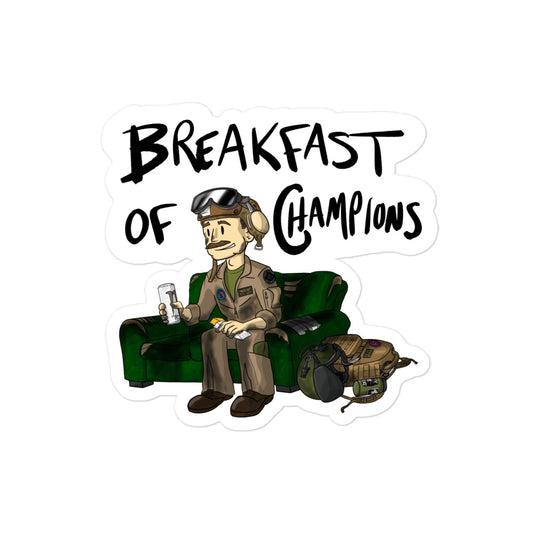 Breakfast of Champions Sticker