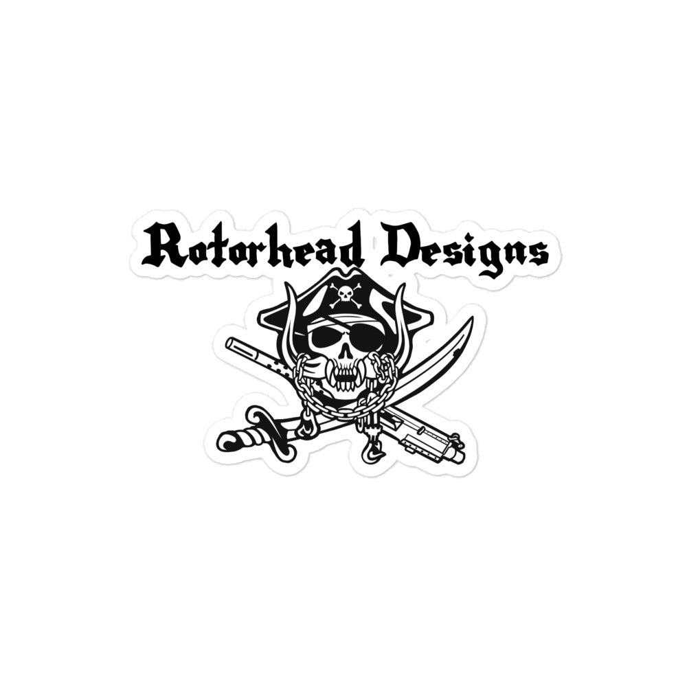 Pirate Logo Sticker