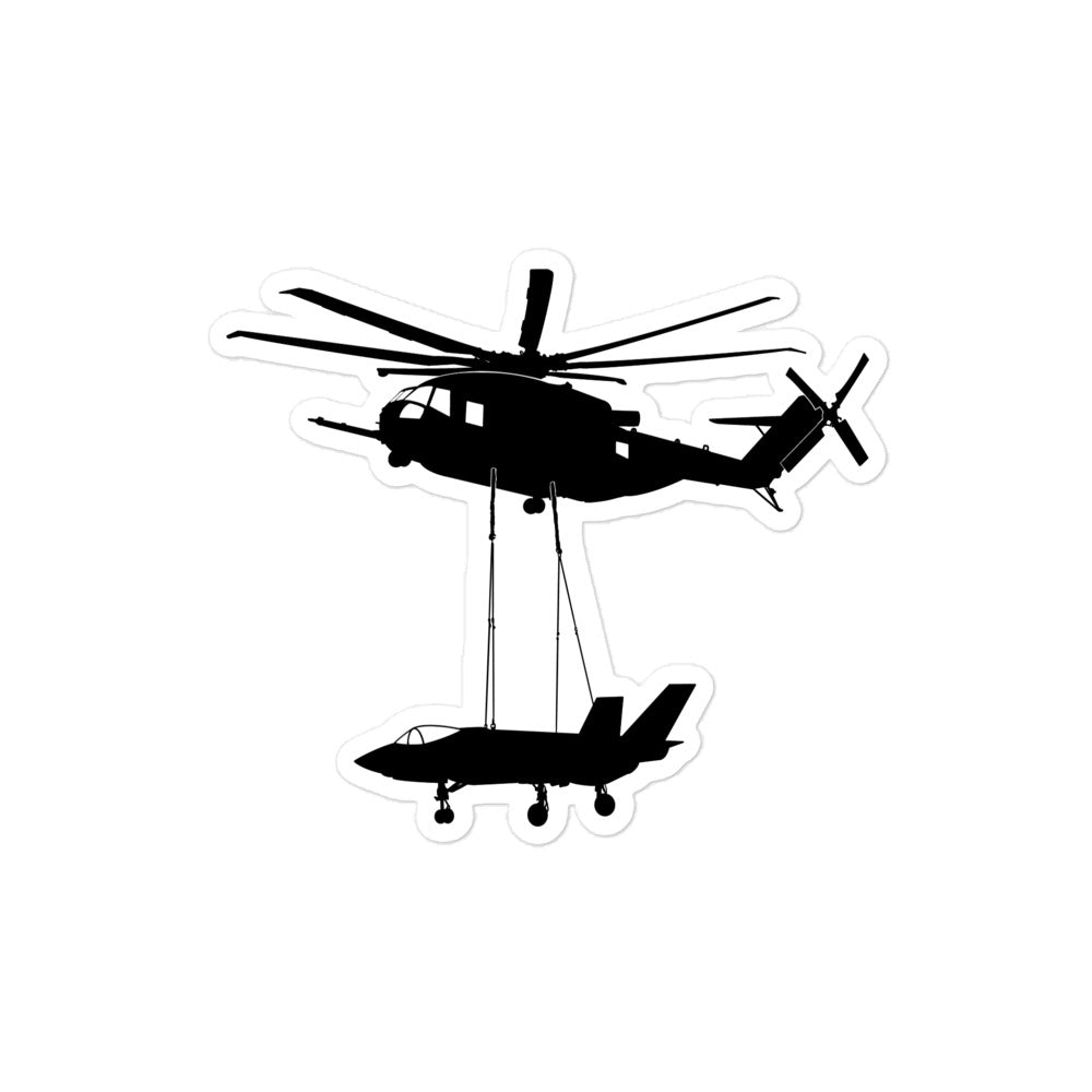 Teaching Fighter to Fly Sticker