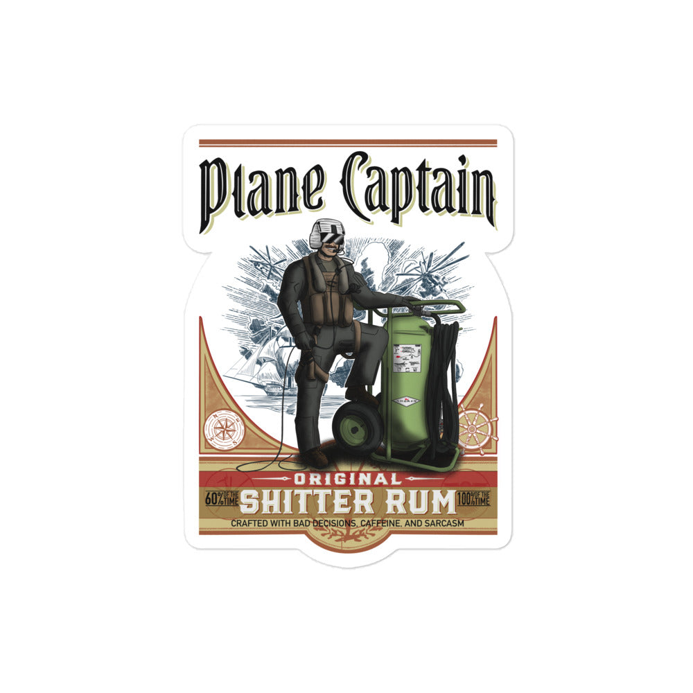 Plane Captain Sticker