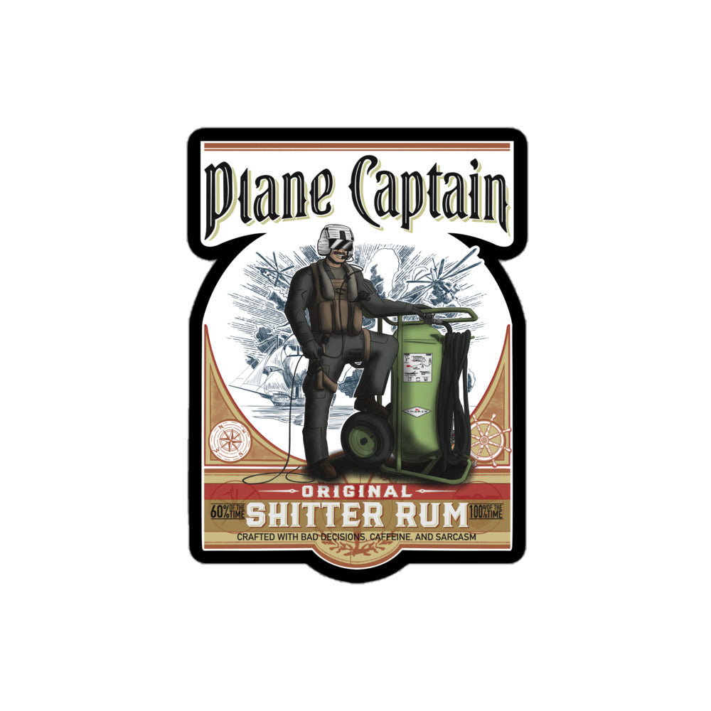 Plane Captain Sticker