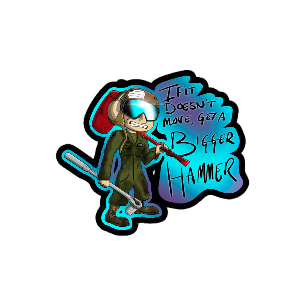 Bigger Hammer Sticker