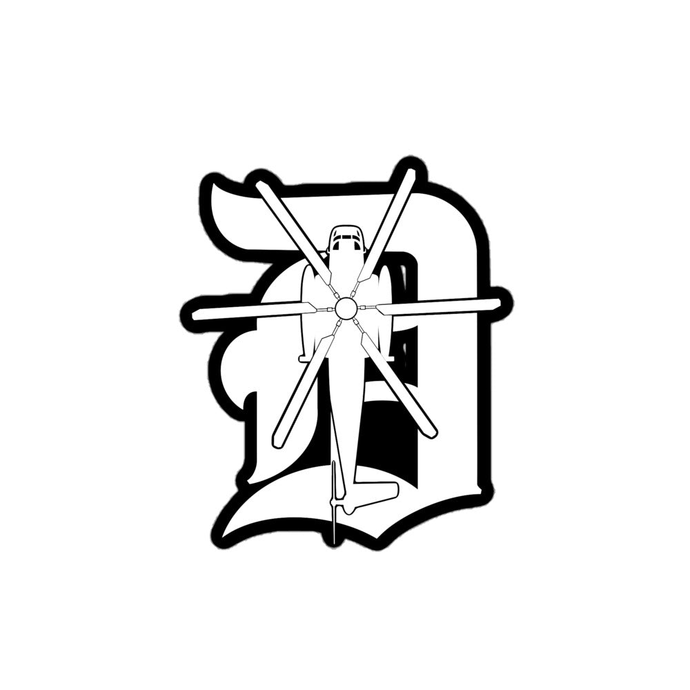 D Silhouette Sticker