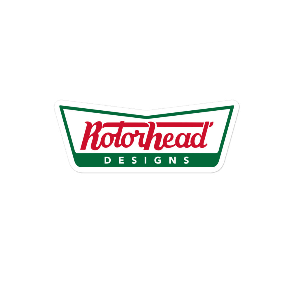 Rotor Head Retro Logo