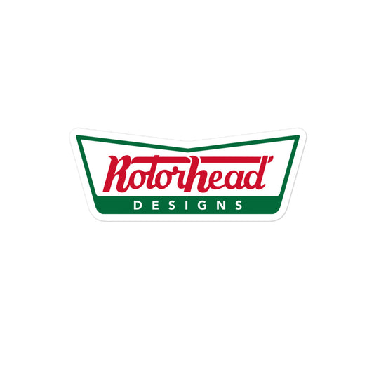 Rotor Head Retro Logo