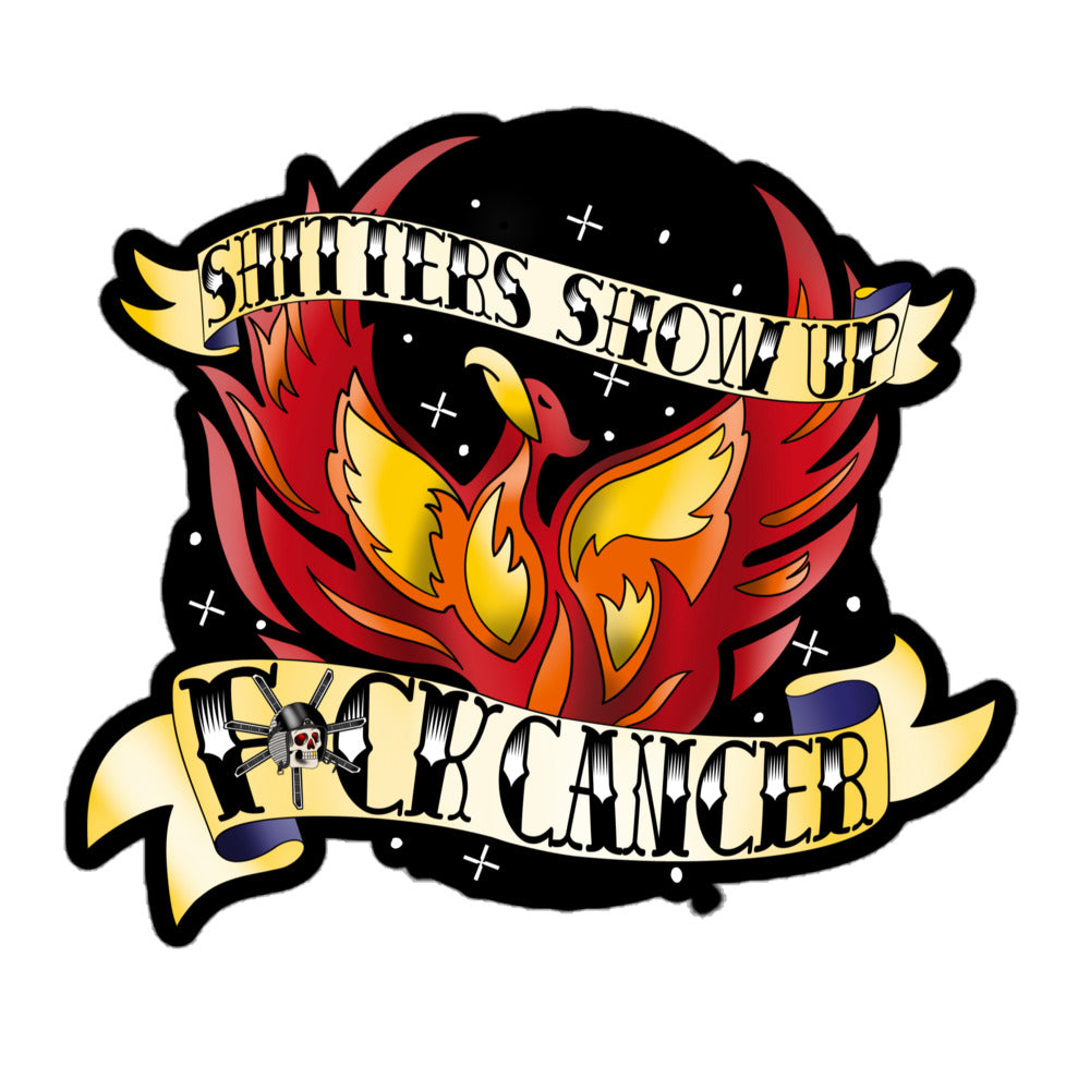 F*CK Cancer 302 Phoenix Sticker (Charles Fund)