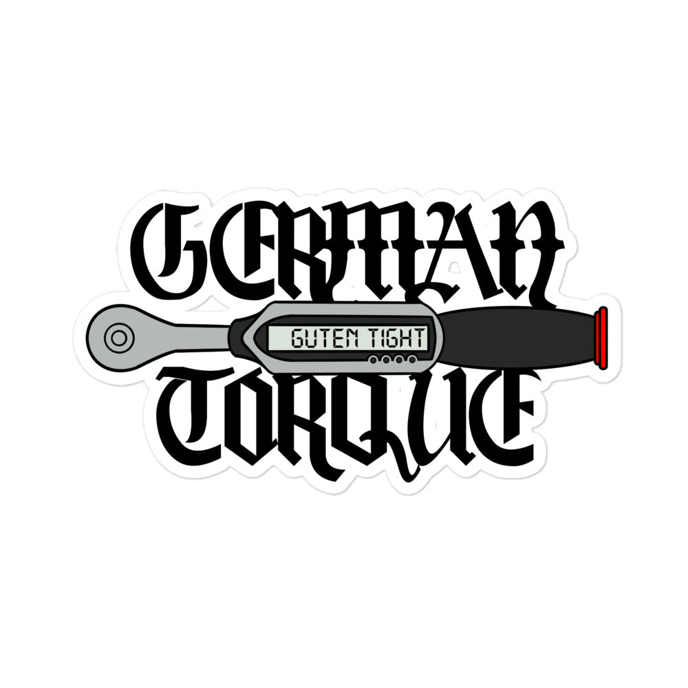 German Torque Sticker