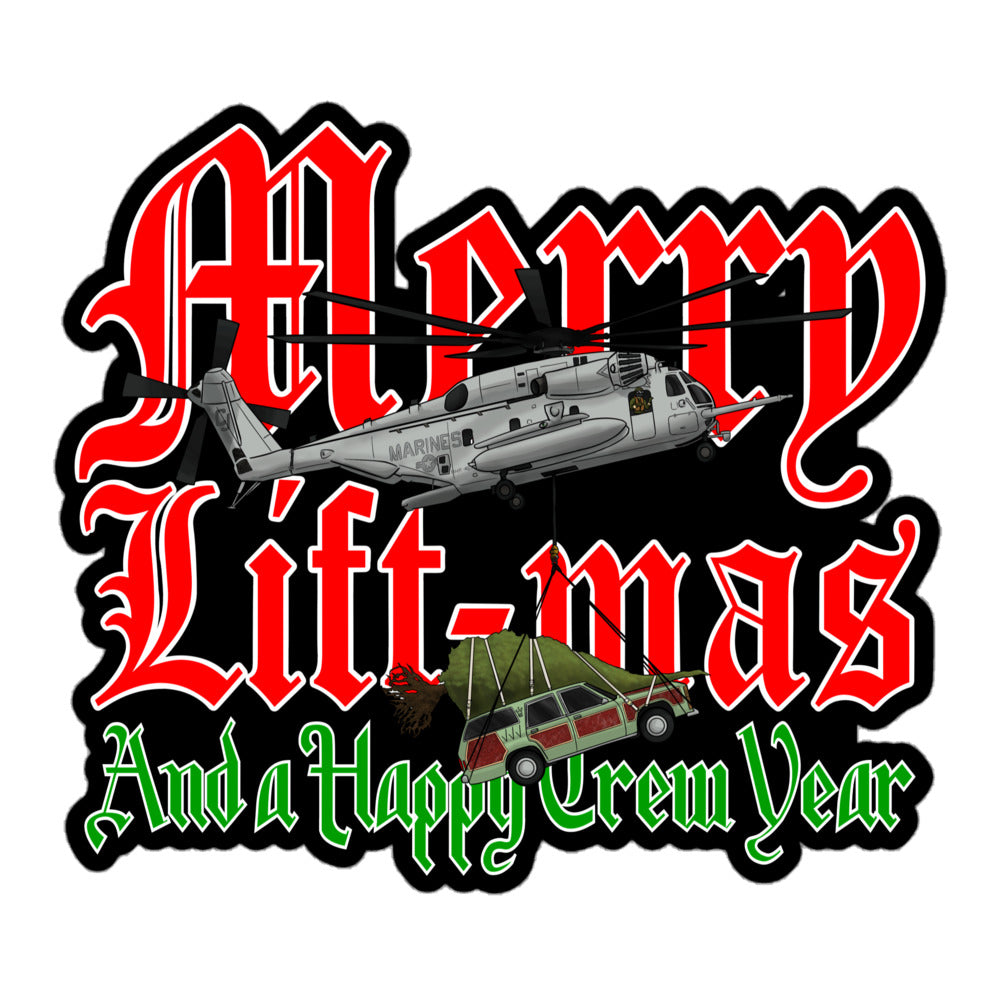 Merry Liftmas Stickers