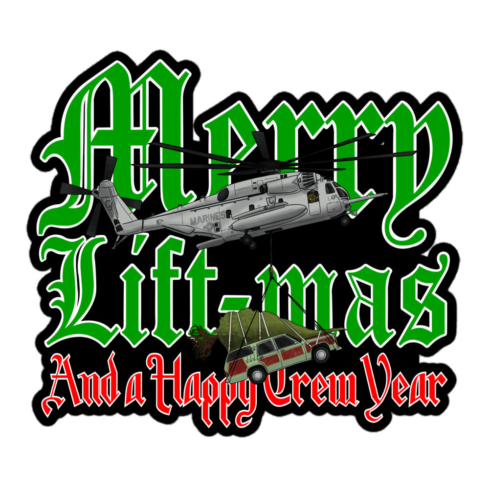 Merry Liftmas Stickers