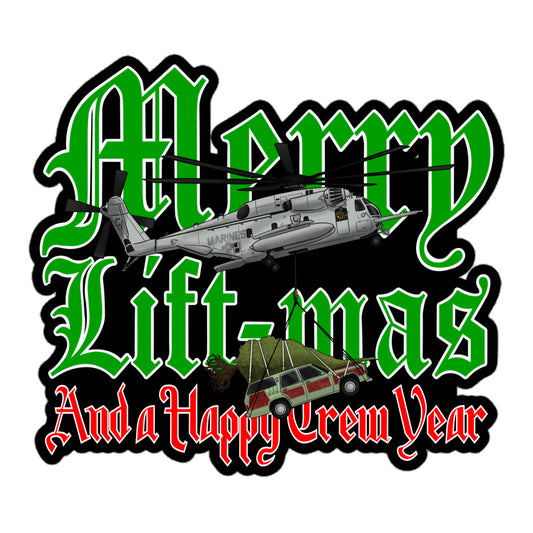 Merry Liftmas Stickers