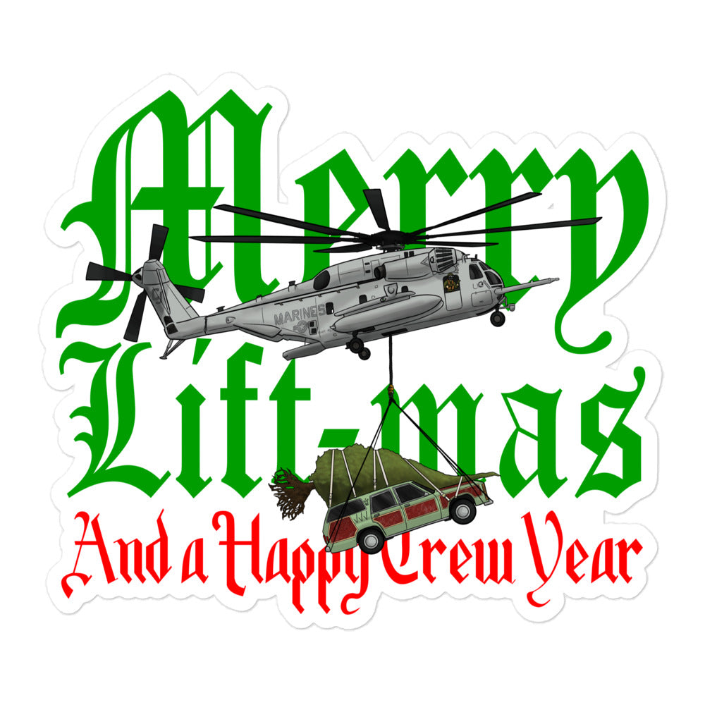 Merry Liftmas Stickers