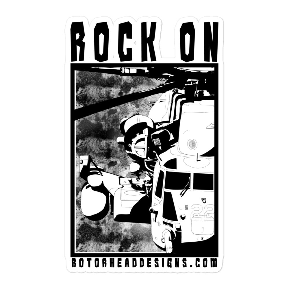 Rock On Sticker