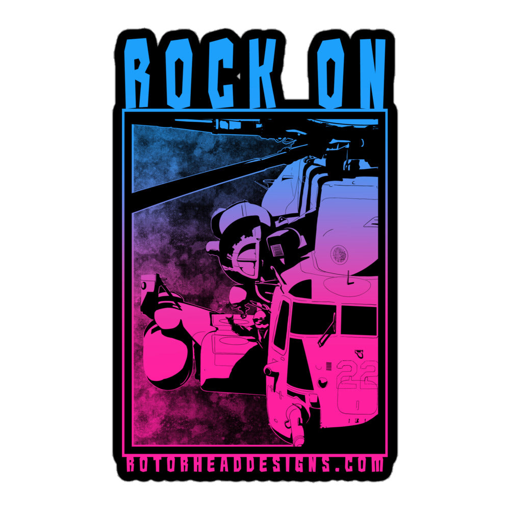 Rock On Sticker
