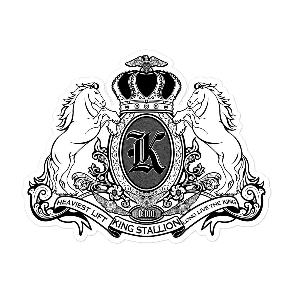 Royal K Sticker