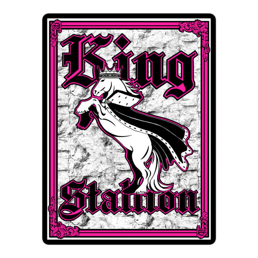 King Stallion Sticker