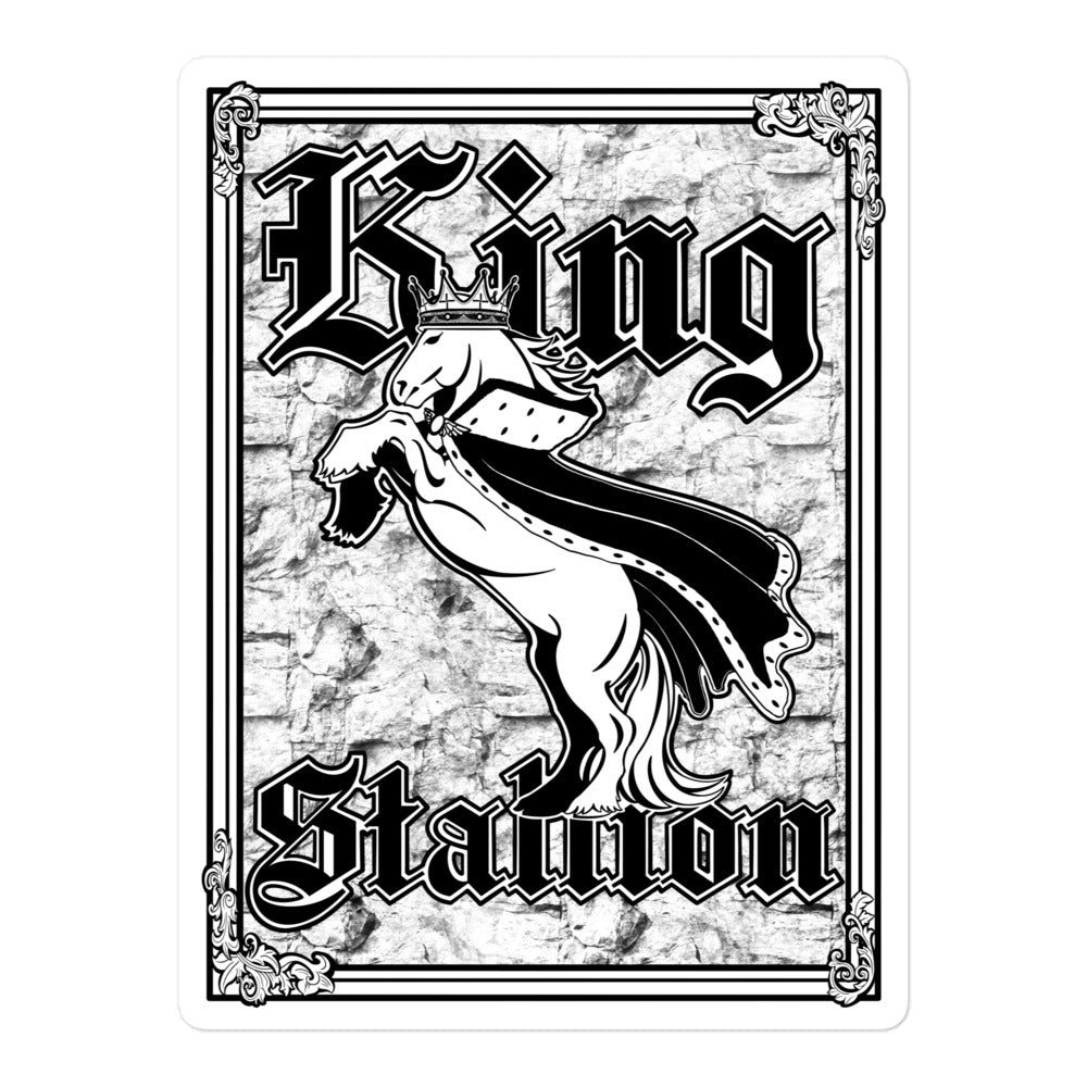 King Stallion Sticker