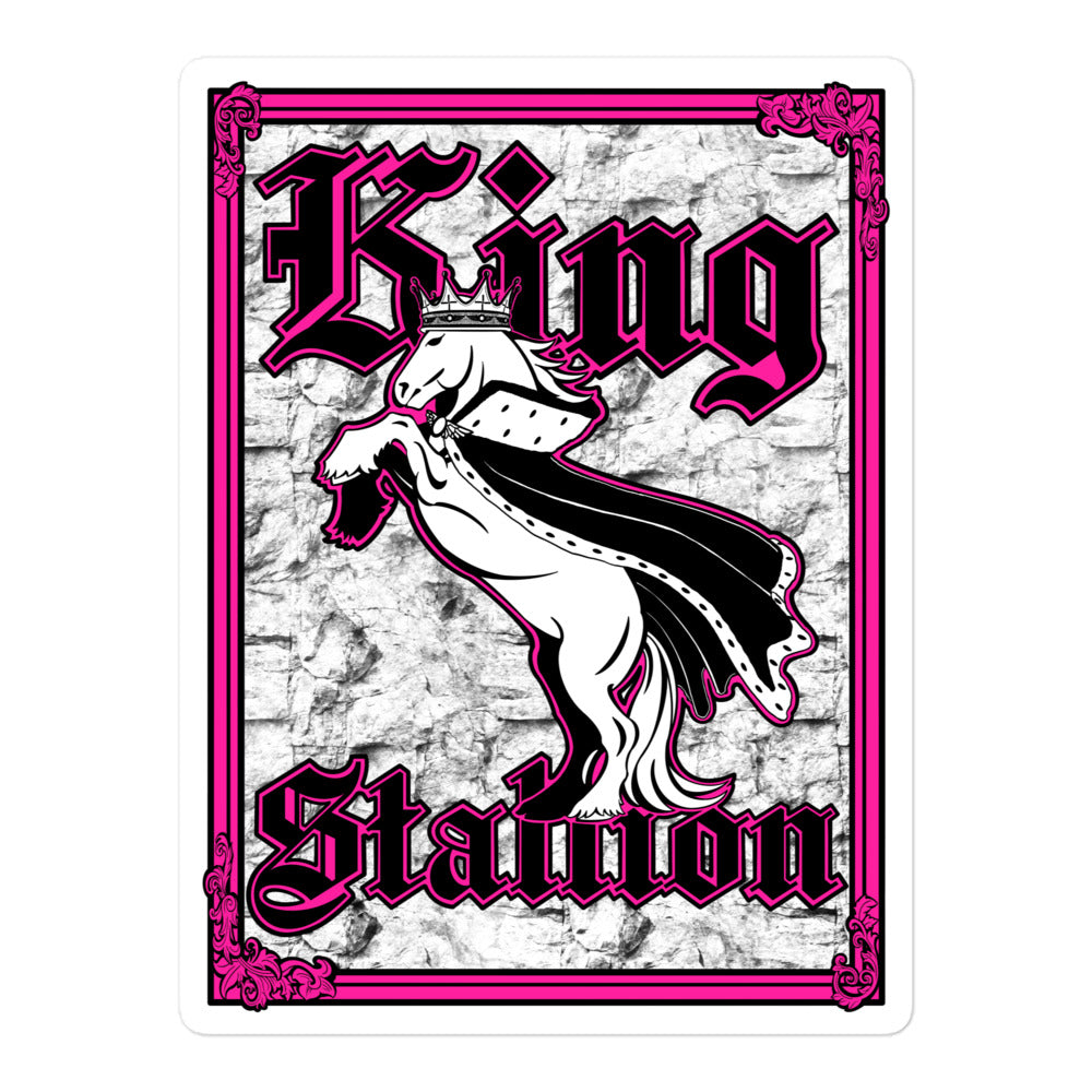 King Stallion Sticker