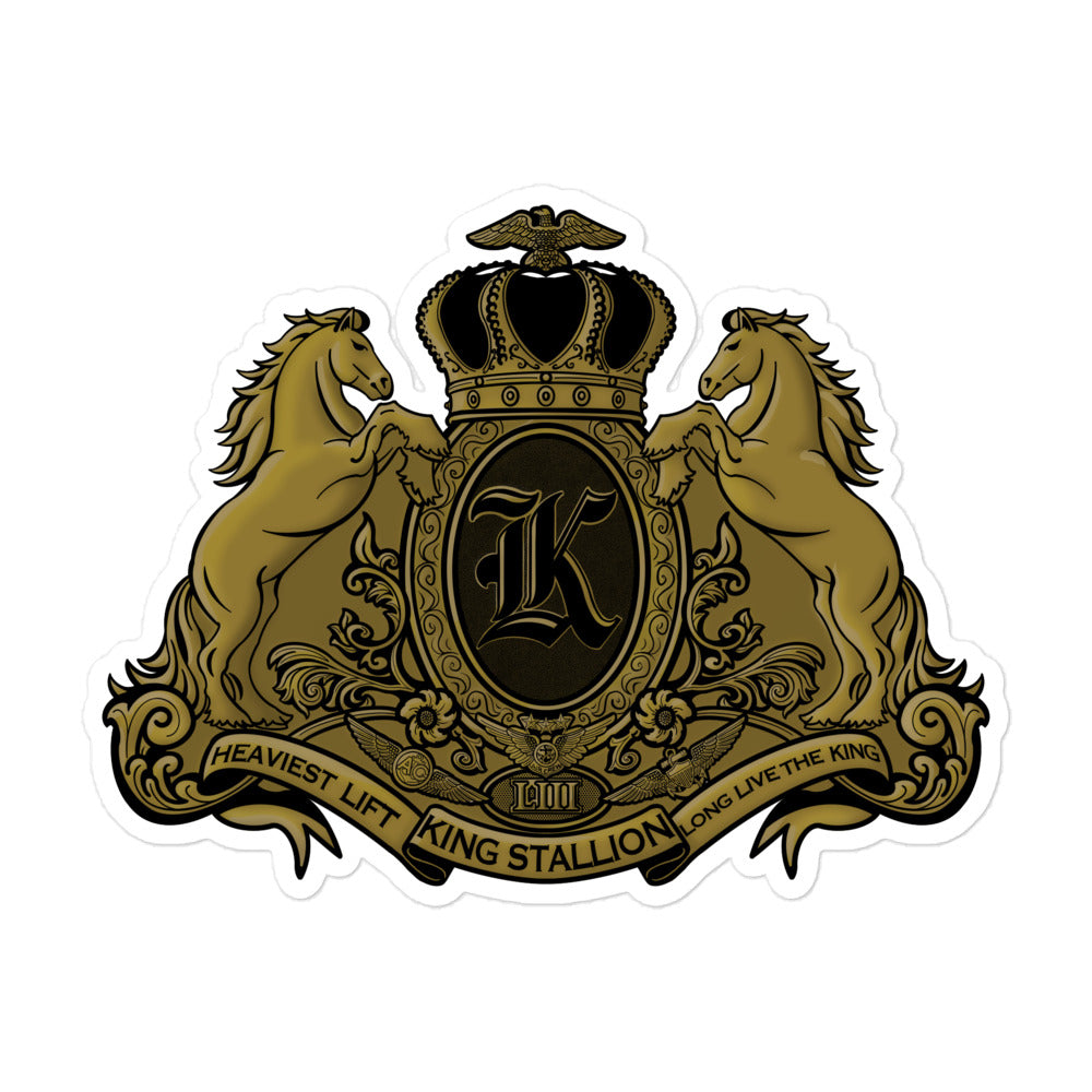 Royal K Sticker