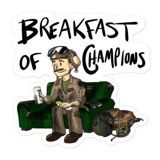 Breakfast of Champions Sticker