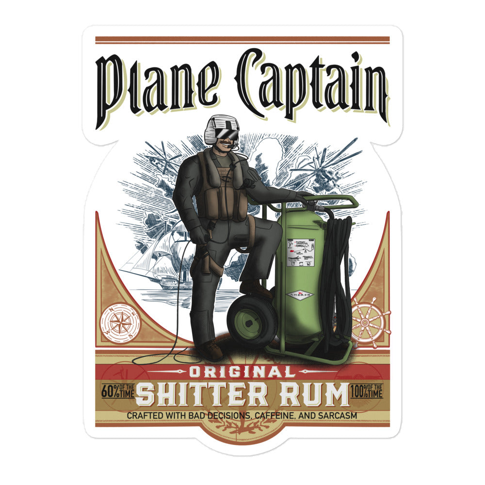 Plane Captain Sticker