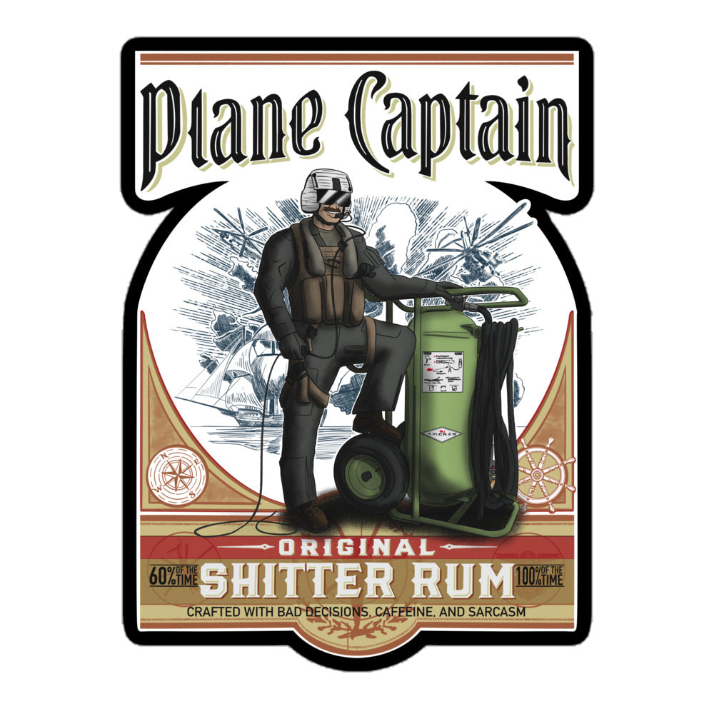 Plane Captain Sticker
