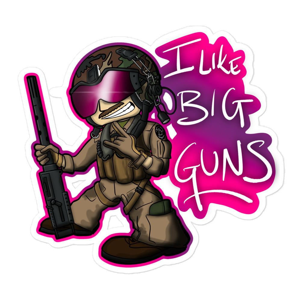 Big Guns Sticker