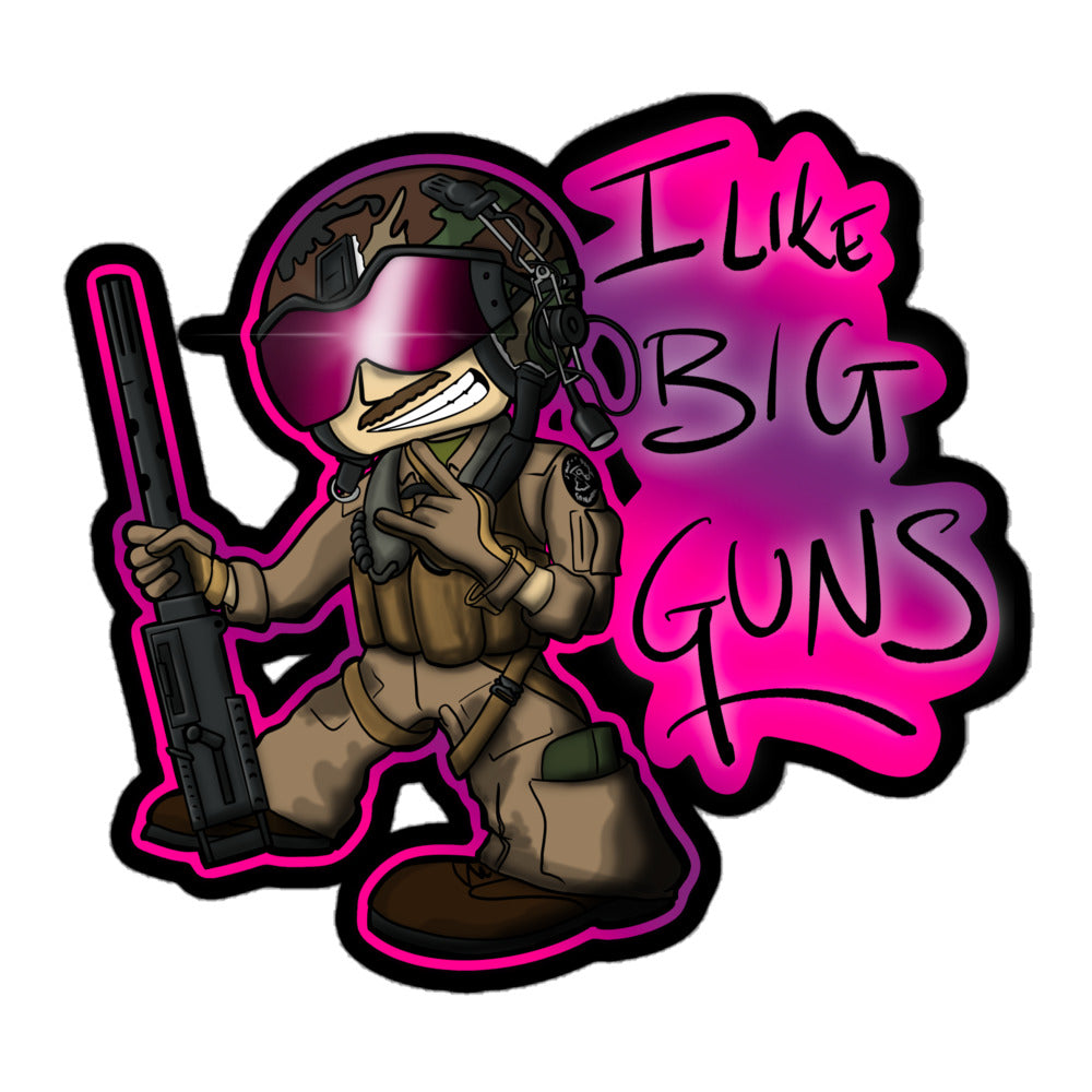 Big Guns Sticker