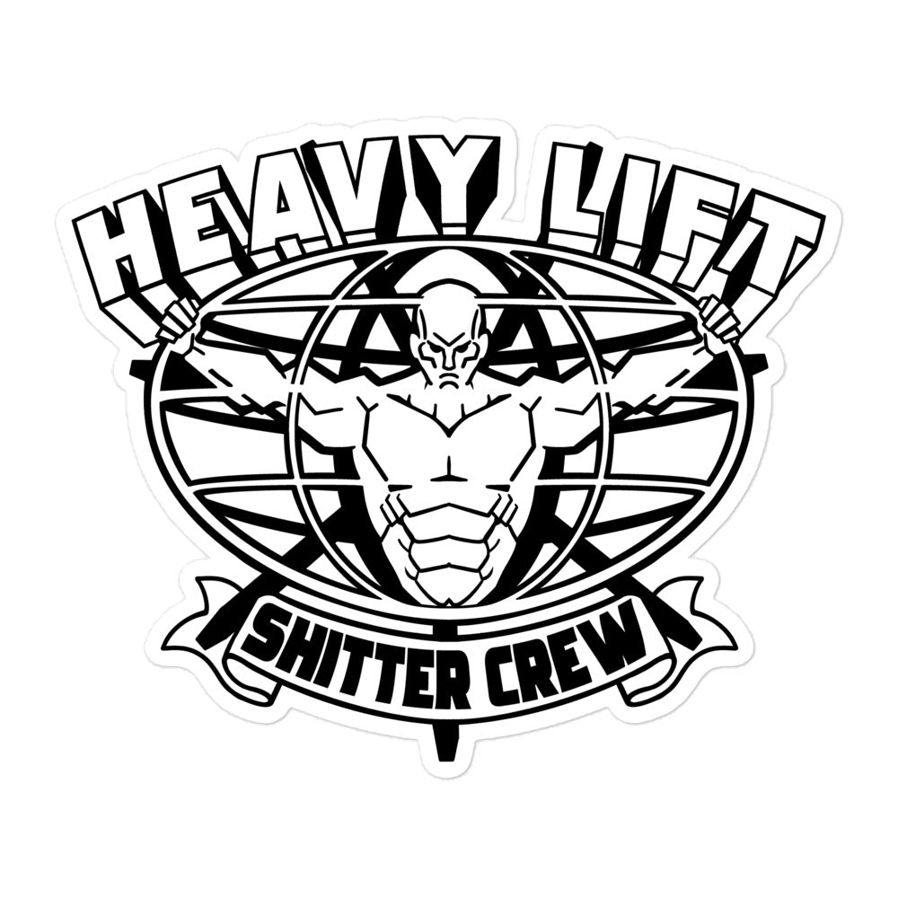 "Heavy Lift Gym" Sticker