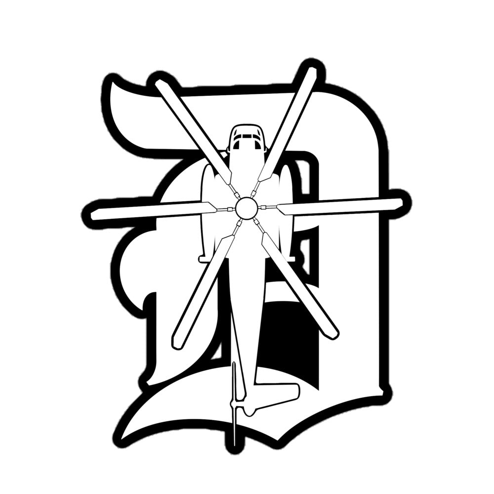 D Silhouette Sticker