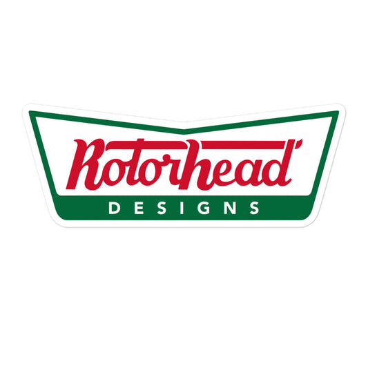 Rotor Head Retro Logo