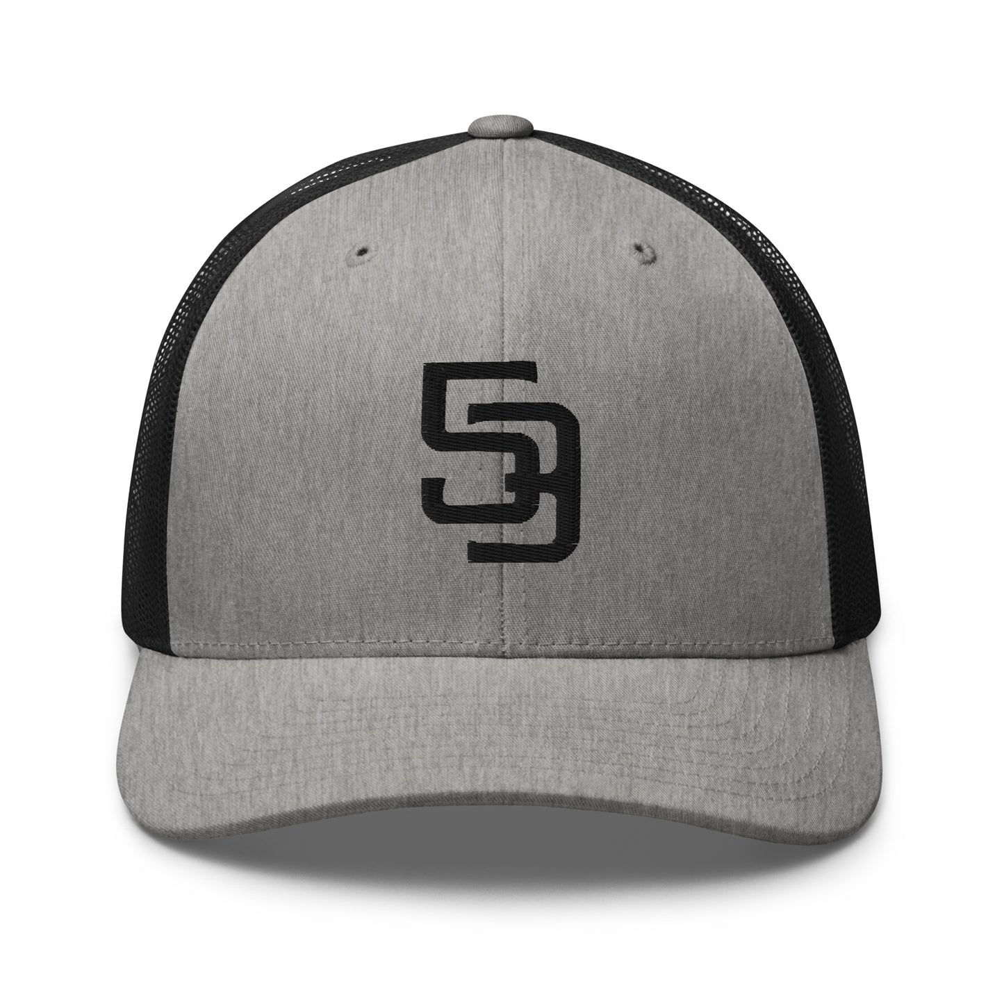 53 Black Trucker Cap