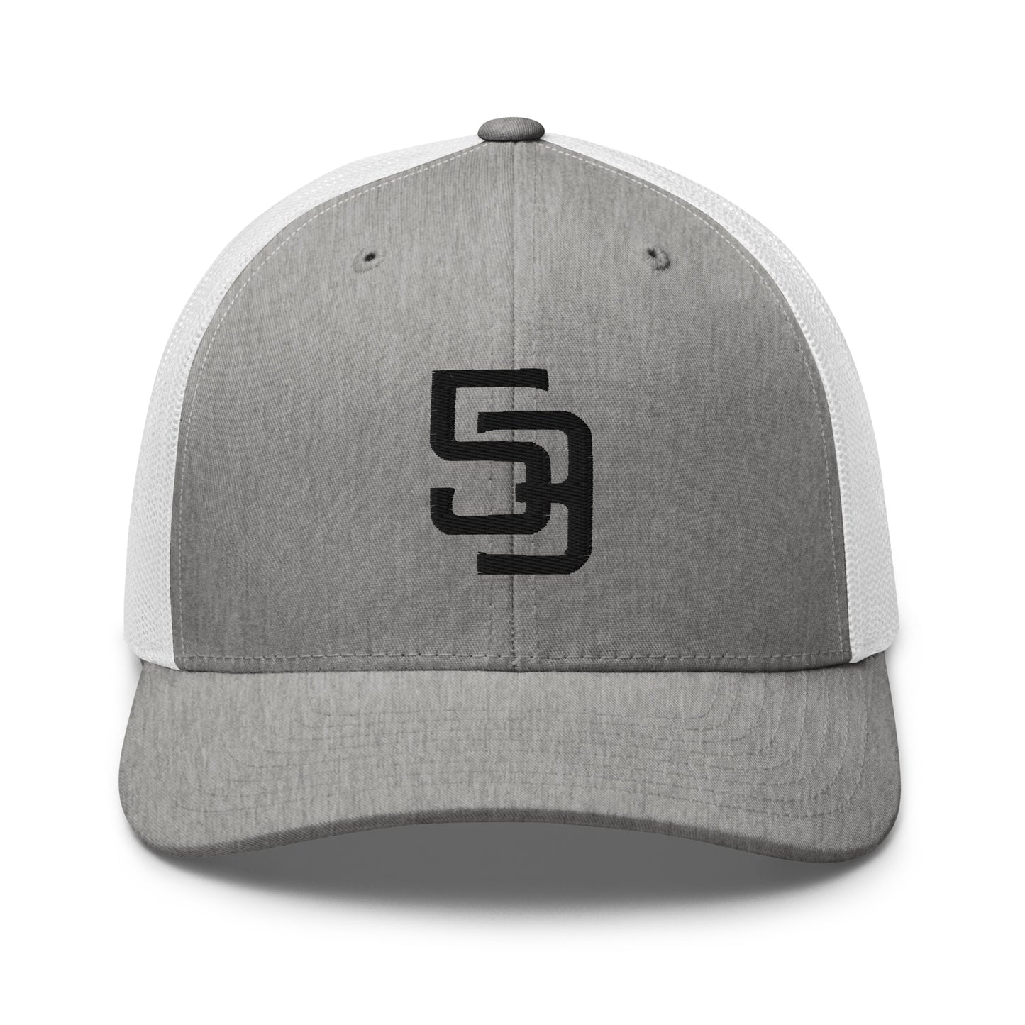 53 Black Trucker Cap