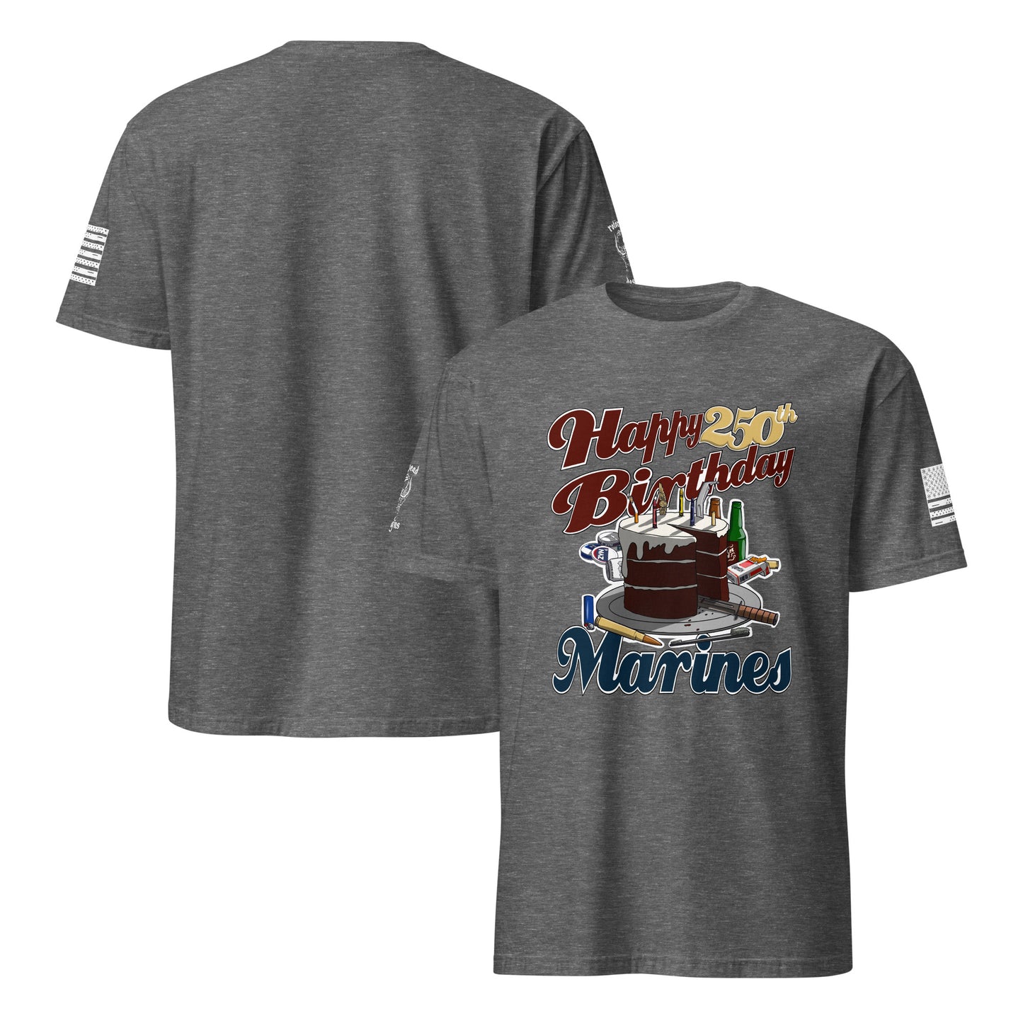 Happy 250th Birthday Marines Shirt
