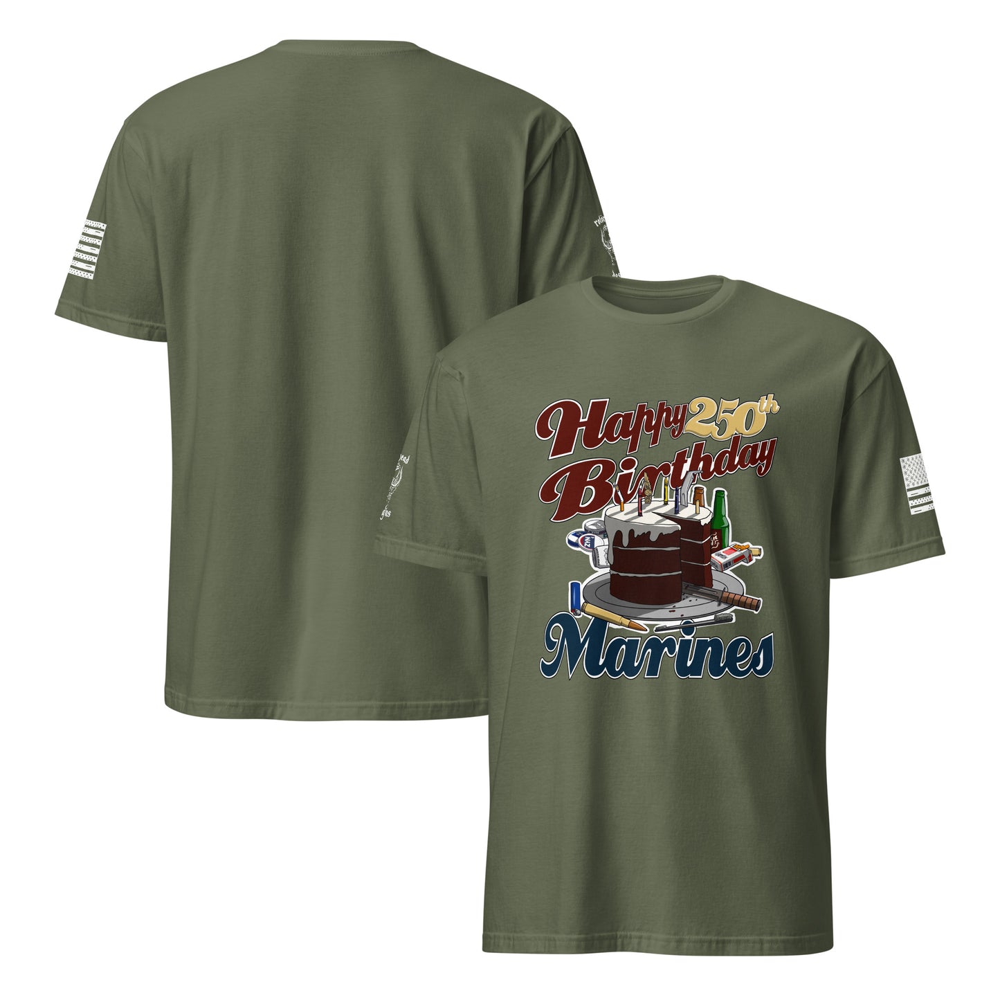 Happy 250th Birthday Marines Shirt