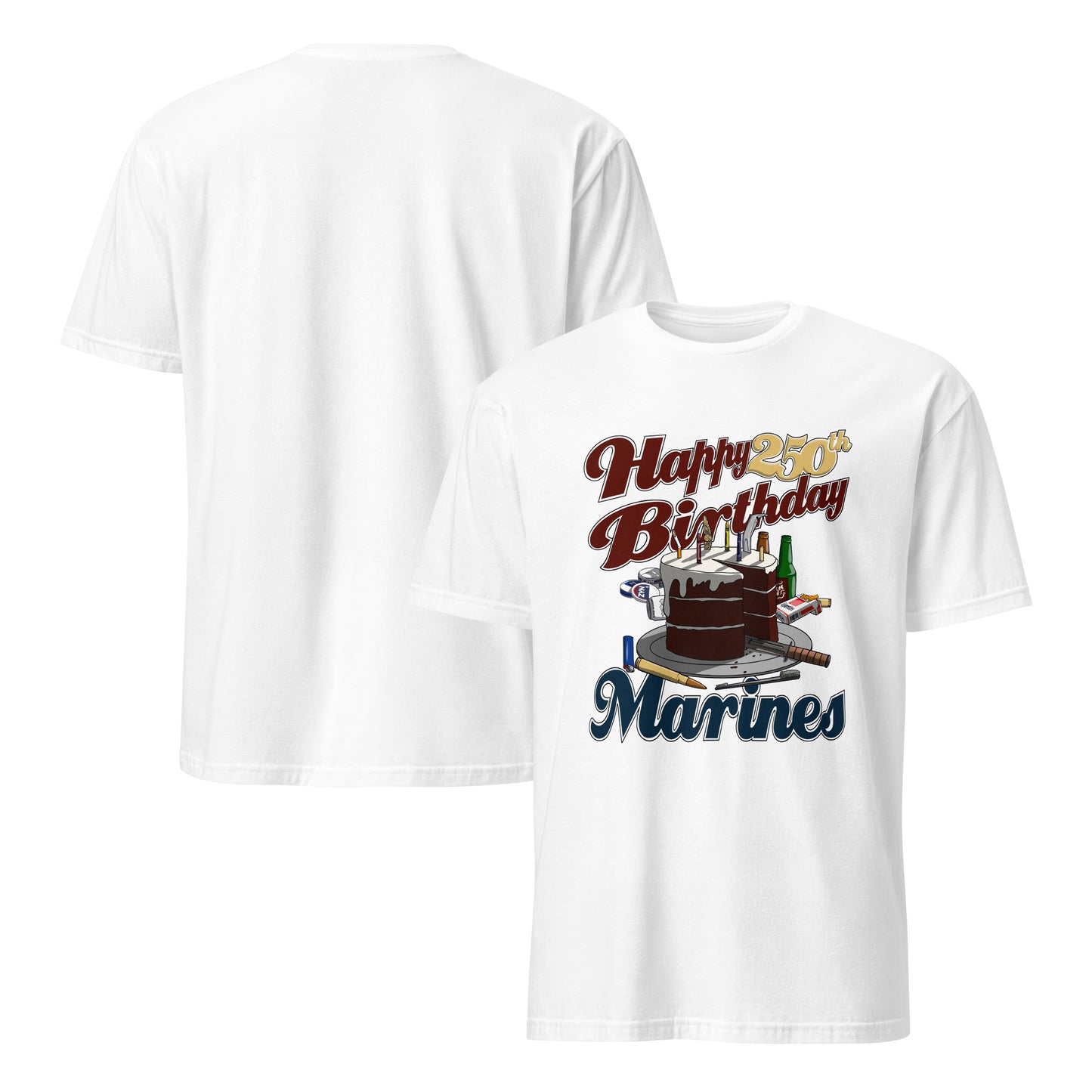 Happy 250th Birthday Marines Shirt