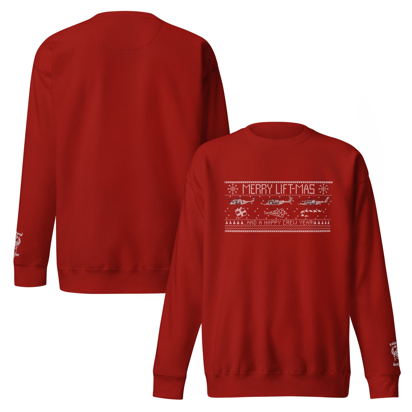 Merry Liftmas  Crew Neck
