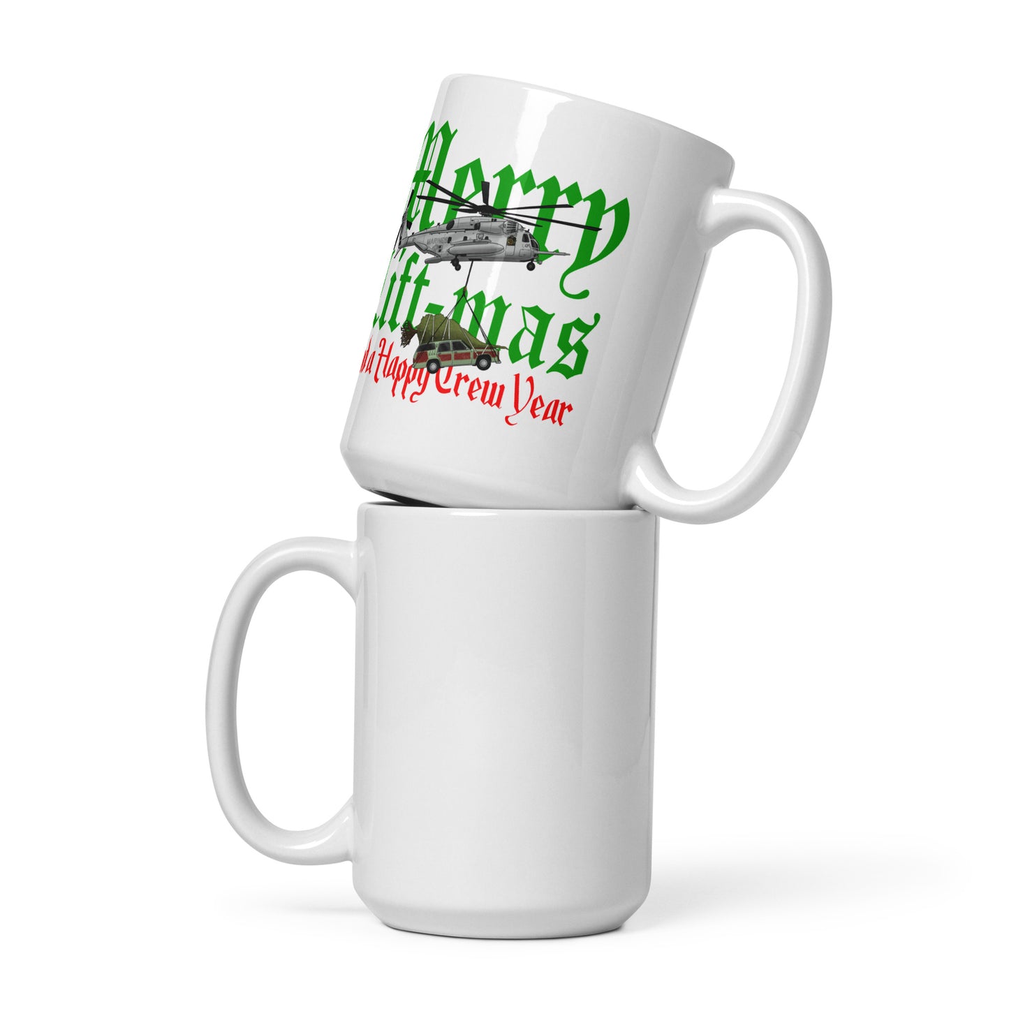 Merry Lift-Mas Mug
