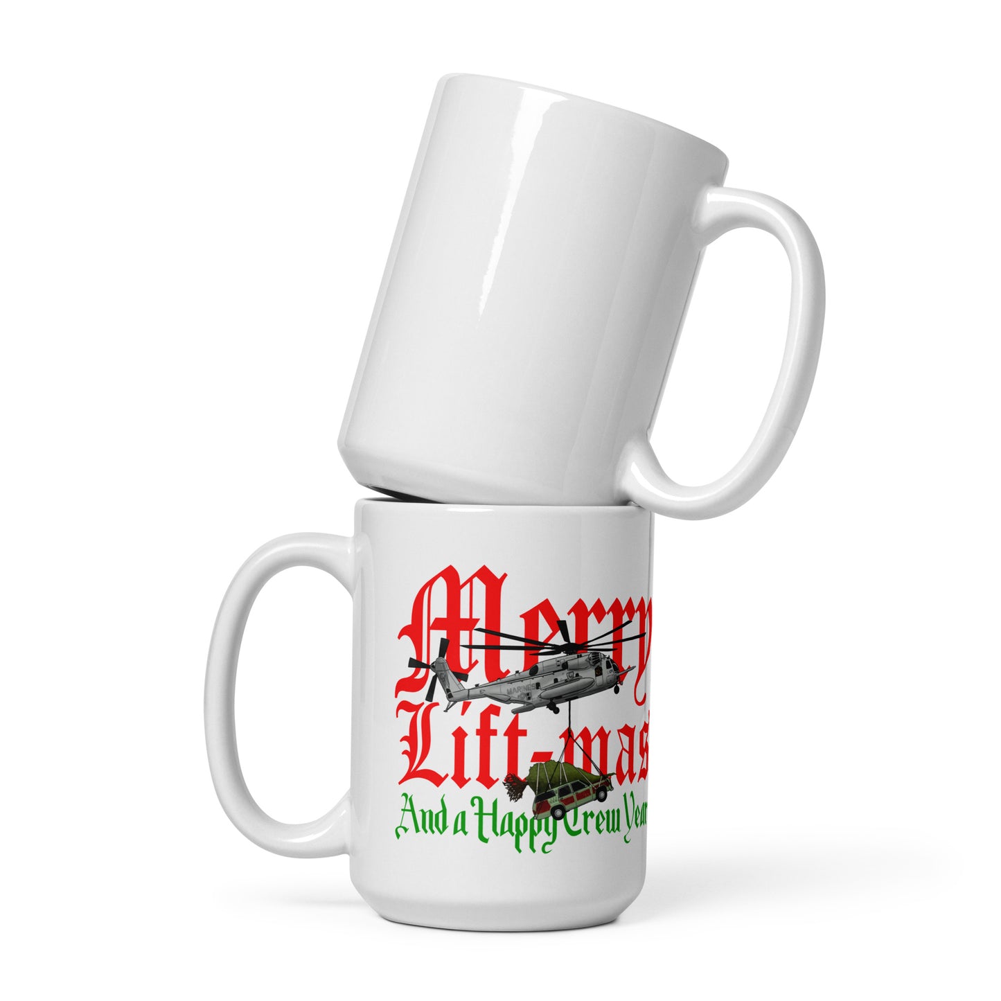 Merry Lift-Mas Mug