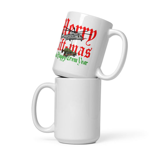 Merry Lift-Mas Mug