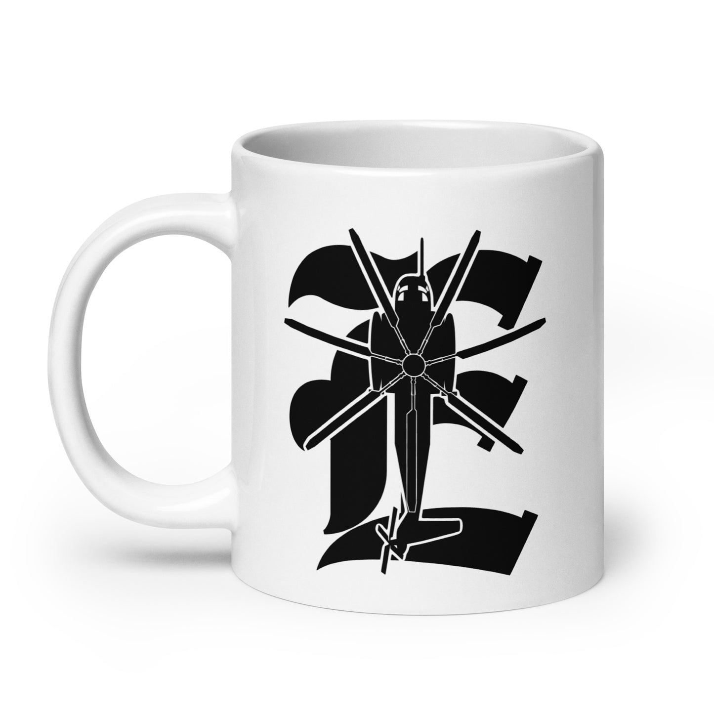 E Silhouette Mug