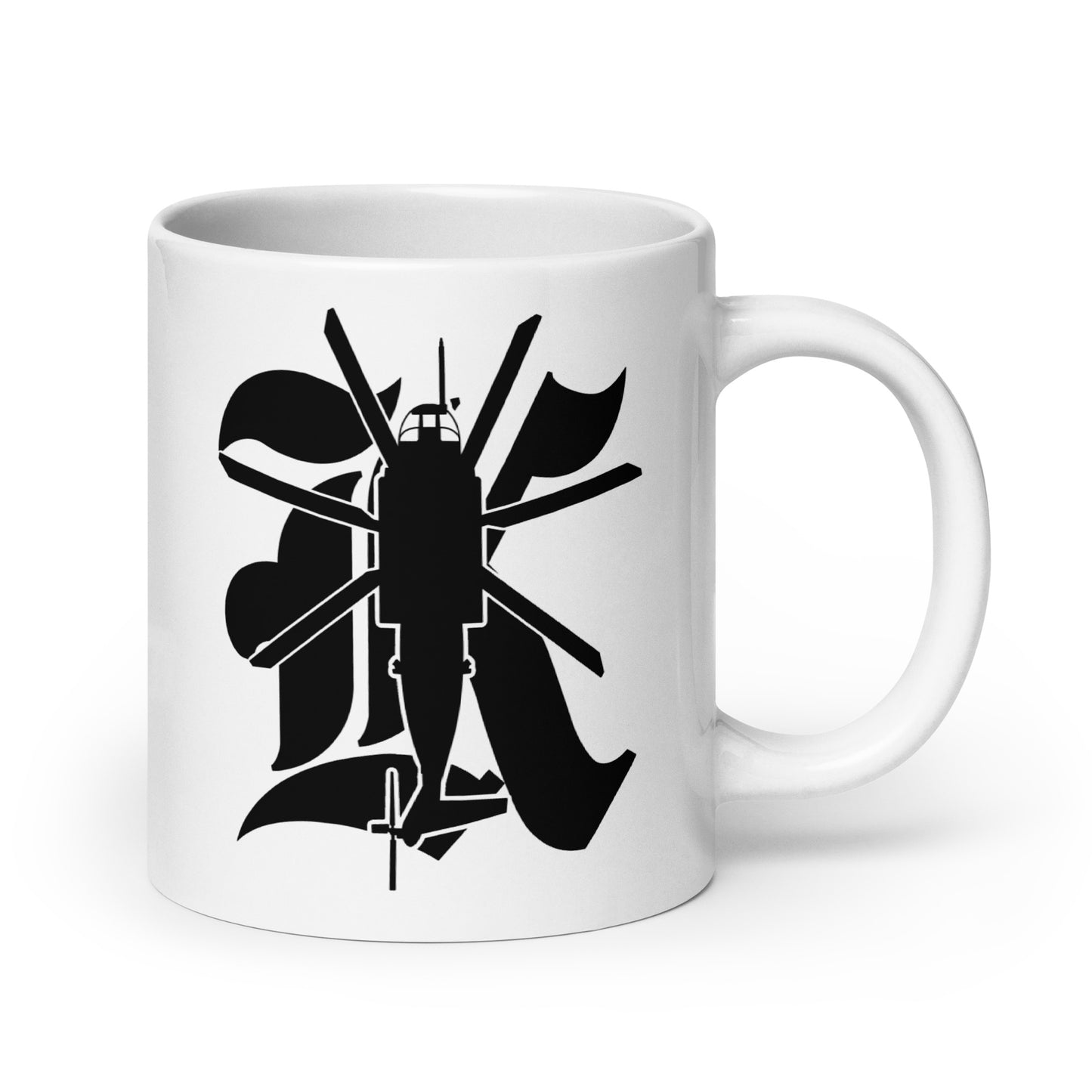 K Silhouette Mug