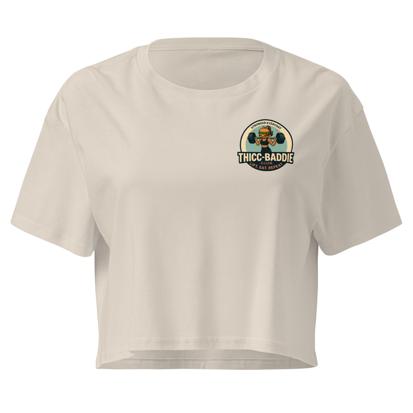 THICC-BADDIE CLUB Women’s Crop Top