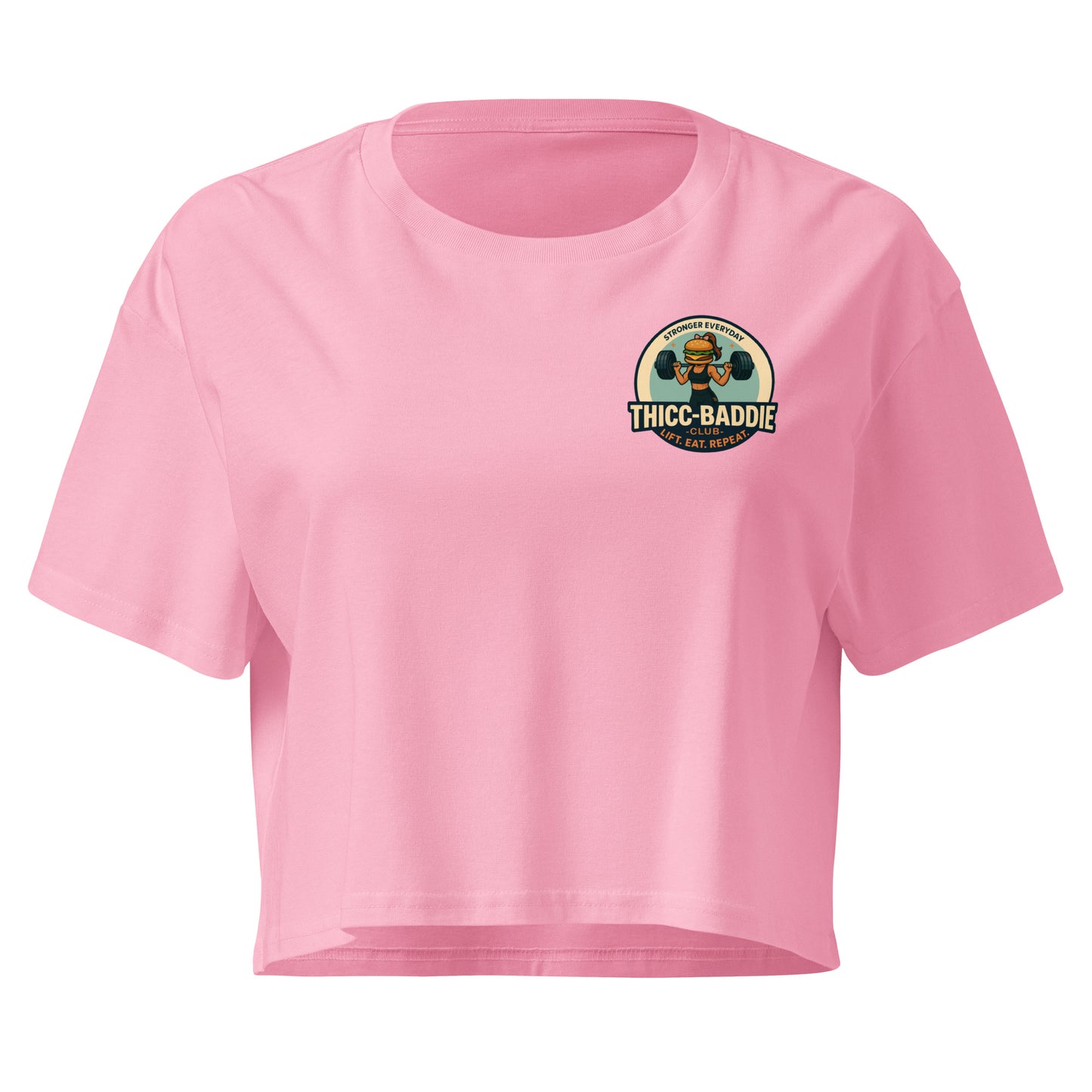 THICC-BADDIE CLUB Women’s Crop Top