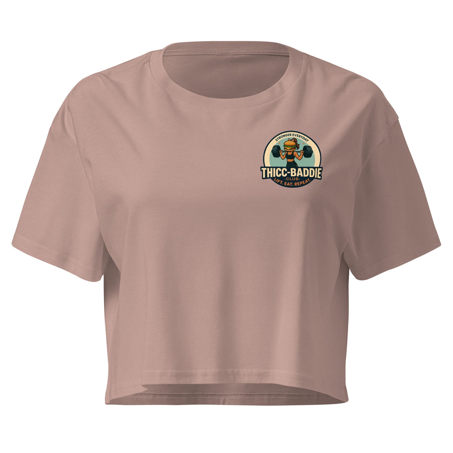 THICC-BADDIE CLUB Women’s Crop Top
