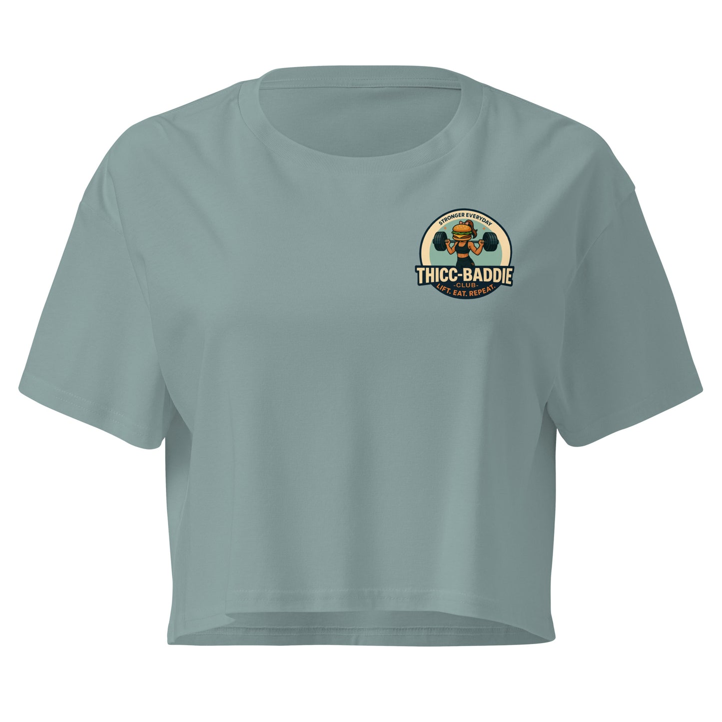 THICC-BADDIE CLUB Women’s Crop Top