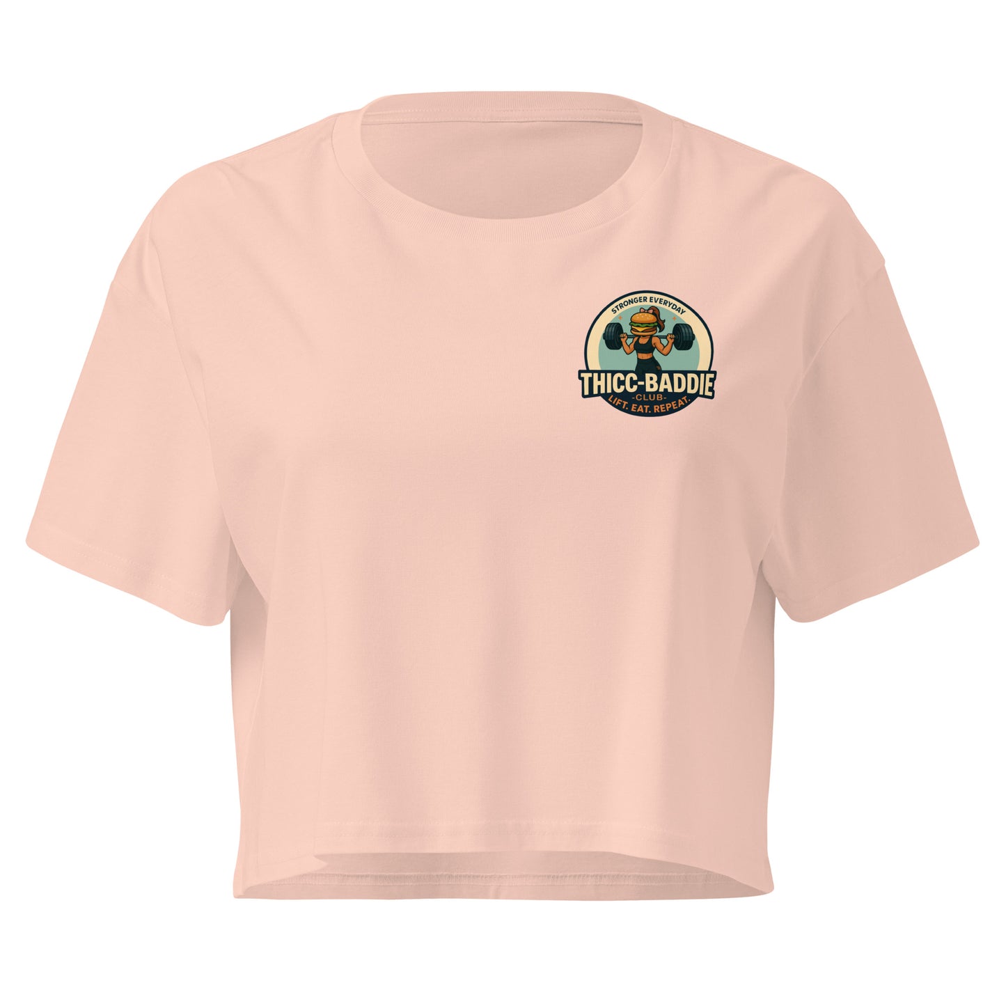 THICC-BADDIE CLUB Women’s Crop Top
