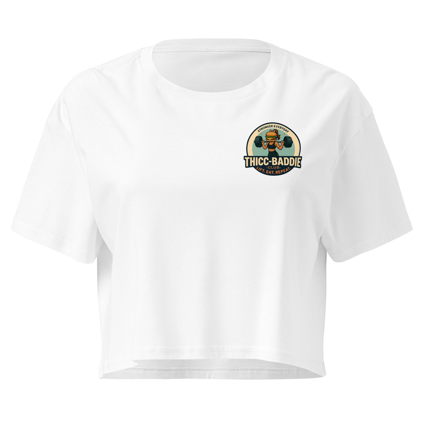 THICC-BADDIE CLUB Women’s Crop Top