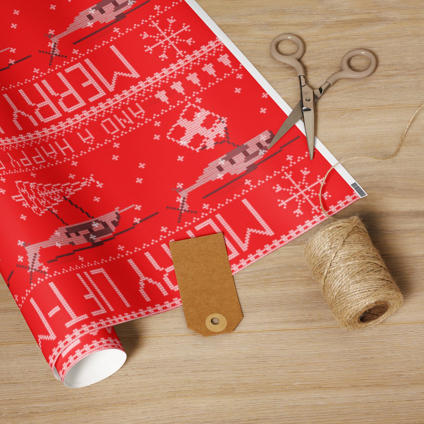 Merry Liftmas Wrapping Paper